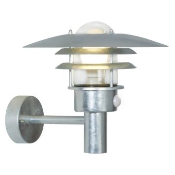 Nordlux Lønstrup LED Wandlamp | 1x E27 Max 60W | ip44 | Dimbaar Bewegingssensor