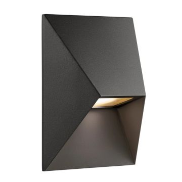 Nordlux Pontio LED Wandlamp | 1x GU10 Max 25W | ip44 | Dimbaar | Zwart