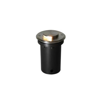 Nordlux Tilos LED Grondspot | 1x GU10 Max 5W | ip65 | Dimbaar | Zilver