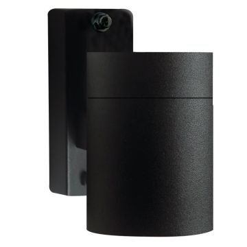 Nordlux Tin LED Wandlamp | 1x GU10 Max 35W | ip44 | Dimbaar | Zwart
