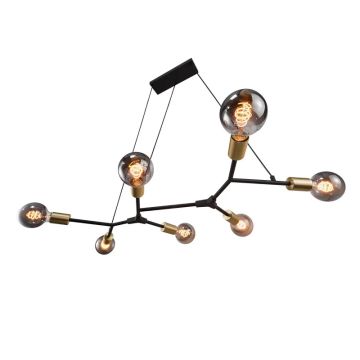 Nordlux Josefine LED Hanglamp | 7x E27 Max 60W | Dimbaar | Zwart