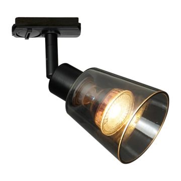 Nordlux Koniekel Link LED Railspot | 1x GU10 Max 35W | Dimbaar | Zwart