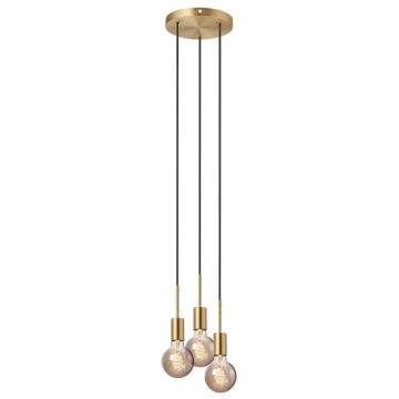 Nordlux Paco LED Hanglamp | 3x E27 Max 25W | Dimbaar | Goud