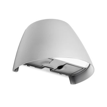 Plejd Smart Wandlamp | 13W 2200K/4000K 1100Lm | IP44 Dimbaar | met App en Stopcontacten | Grijs