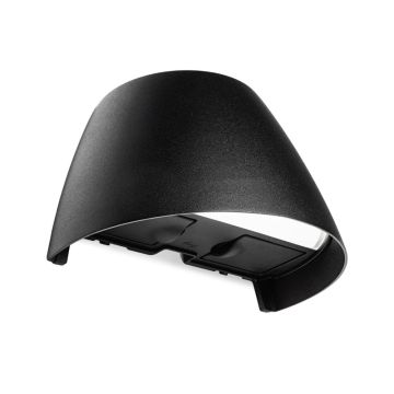 Plejd Smart Wandlamp | 13W 2200K/4000K 1100Lm | IP44 Dimbaar | met App en Stopcontacten| Zwart