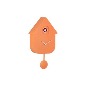 Karlsson Modern Cuckoo Koekoeksklok | 21.5x41x8.5cm | Oranje