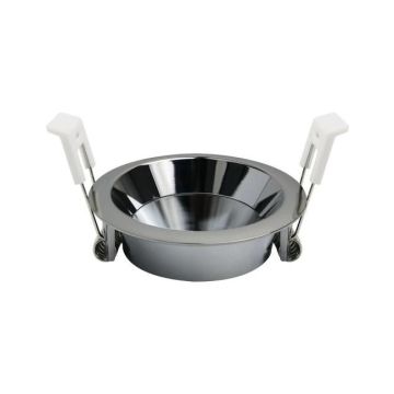 SPL Deep-Deco Onderdeel | Inbouwspot Ring Spot Verstelbaar 75x24.5mm | Chroom Aluminium