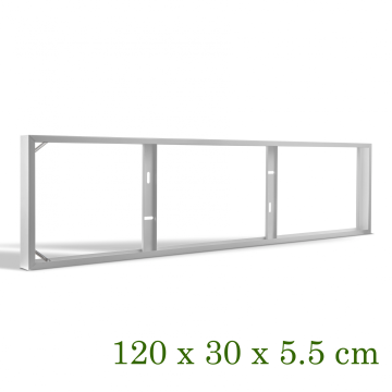 VNL Opbouwframe 120X30 Side-Lit Led Paneel 