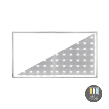 VNL Back-Lit Paneel Leda 120X60cm 50W White Switch 3000K|4000K|5000K