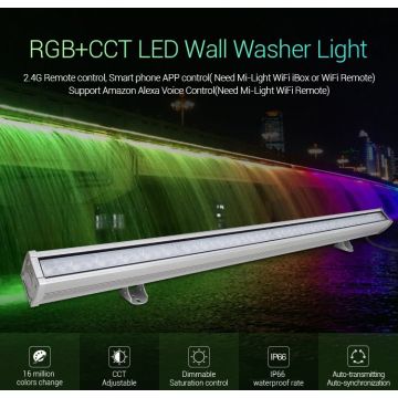 VNL Mi-Light 48W Rgb+Cct Led Wall Washer Light RGB+CCT