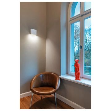 SLV LED Wandlamp | 11W 2700K/3000K 640lm 927/930 | IP20 Wit | QUAD