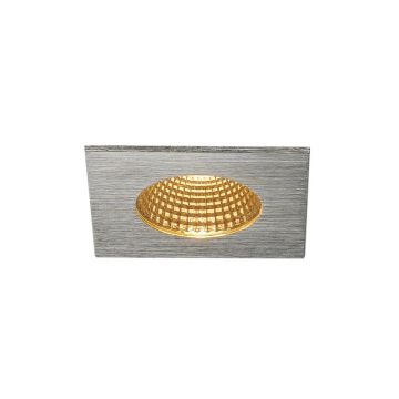 SLV LED Inbouwarmatuur Vierkant | 11W 3000K 910lm 830 IP20 | Dimbaar | PATTA