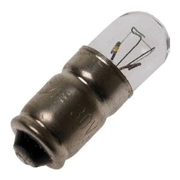 Schiefer Voertuiglamp | T7 Midget Based 6.7x22 30V 30mA 0.9W C-2F 1K uur helder