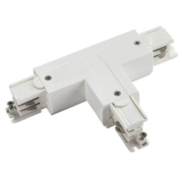 Powergear Onderdeel | 3-fasen rails T Connector Links 1 DALI 1 Circuit Wit | PRO-D436 L1-W