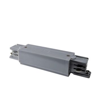 Powergear Onderdeel | 3-fasen rails Middelste connector DALI 1 Circuit Grijs | PRO-D434-S