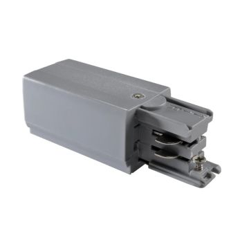 Powergear Onderdeel | 3-fasen rails Connector Rechts DALI 1 Circuit Grijs | PRO-D431 R-S
