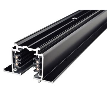 Powergear 3-fase Rail | 300cm Zwart Inbouw DALI | PRO-R630-B