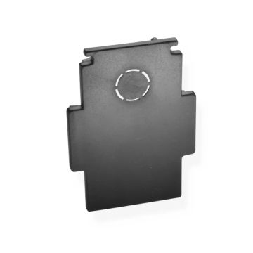 Powergear Onderdeel | 48V Track Recessed End Cap Black | PRO-RN132-B