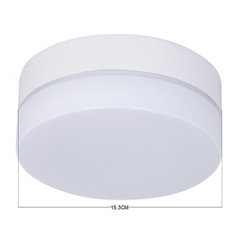 Beacon Climate Clipper Fanlight Ventilatorlamp Wit 210249