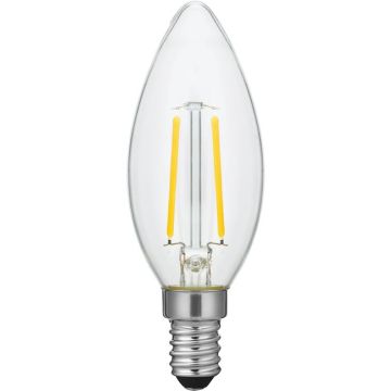 SPL E14 LED Kaarslamp | 2W 2500K 220V/240V 925 | 360° Dimbaar