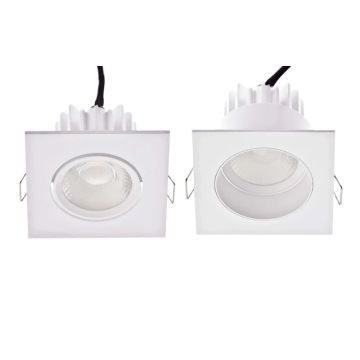 MacBright LED Inbouwspot Vierkant | 8W 2700K 680Lm | IP44 | Dimbaar | LED-Spot Square