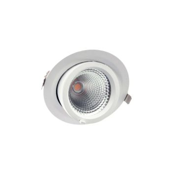 MacBright LED Bananenspot Ø111mm | 9.3W 2700K 1078Lm | IP40 | Tecno-LED Com