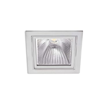 MacBright LED Downlighter | 8.7W 4000K 1080Lm | IP40 Nood | Tecno-LED SQ