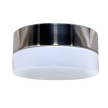 Beacon Climate Clipper Ventilatorlamp Geborsteld Chroom