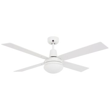 Beacon Lucci Air Quest II Indoor Plafondventilator 122CM Wit (Met Omkeerbare Bladen)