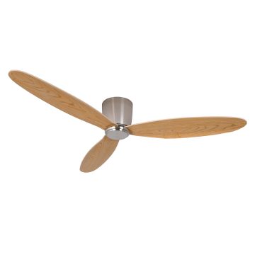 Beacon Lucci Air Airfusion Radar Indoor Plafondventilator 132CM Geborsteld Chroom 210519