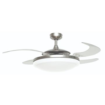 Beacon Fanaway Fanaway Evo 2 Endure Indoor Plafondventilator 121CM Geborsteld Chroom