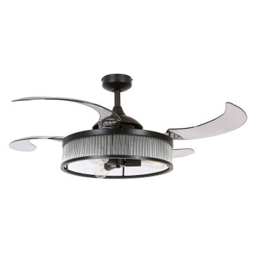 Beacon Fanaway Fanaway Corbelle Indoor Plafondventilator 121CM Antiek Zwart (Incl. Verlichting)