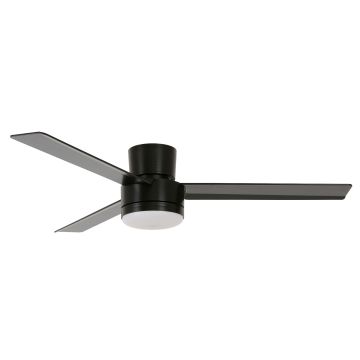 Beacon Bayside Lagoon Outdoor Plafondventilator 132CM Zwart (Incl. Lamp / Low Ceiling)