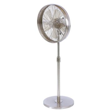 Beacon Lucci Air Breeze Statiefventilator 41CM Geborsteld Chroom 213117EU