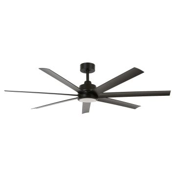 Beacon Lucci Air Atlanta Outdoor Plafondventilator 142CM Mat Zwart (Incl. Verlichting)