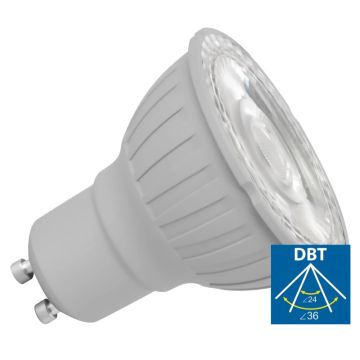10x Megaman GU10 PAR16 LED Spot | 5W 2800K 220V/240V | 828 24°/35° Ø50mm Dimbaar | MM09753
