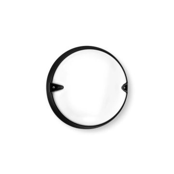Performance in Lighting LED Opbouwarmatuur Ø248mm | 1X E27 Max 21W  | IP55 Zwart