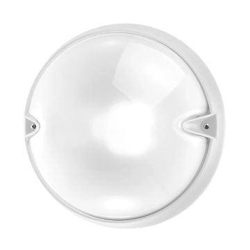 Performance in Lighting LED Opbouwarmatuur Ø288mm | 1X E27 Max 30W  | IP55 Wit