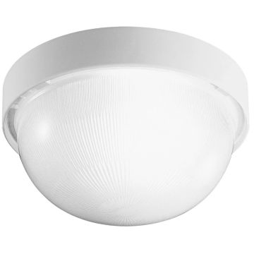 Performance in Lighting LED Opbouwarmatuur Ø265mm | 1X E27 Max 100W  | IP43 Wit