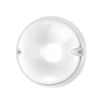 Performance in Lighting LED Opbouwarmatuur Ø248mm | 1X E27 Max 21W  | IP55 Wit