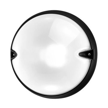 Performance in Lighting LED Opbouwarmatuur Ø288mm | 1X E27 Max 30W  | IP55 Zwart