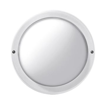 Performance in Lighting LED Opbouwarmatuur Ø241mm | 1X E27 Max 15W  | IP44 Wit