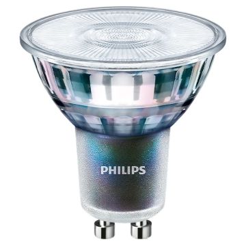 10x Philips GU10 PAR16 LED Spot | 5.5W 2700K 220V/240V 927 | 355lm 25° Ø50mm Dimbaar