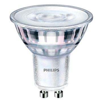 10x Philips GU10 PAR16 LED Spot | 4.9W 4000K 220V/240V 840 | 485lm 36° Ø50mm