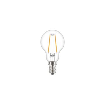 Philips E14 LED Kogellamp | 2W 2700K 220V/240V 827 | 250lm