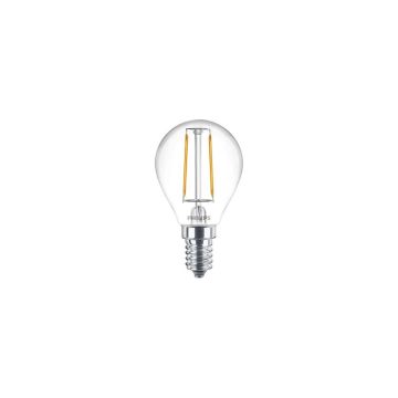 10x Philips E14 LED Kogellamp | 2.2W 4000K 220V/240V 840 | 250lm
