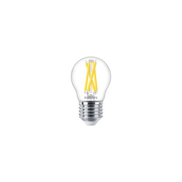 10x Philips E27 LED Kogellamp | 3.4W 2200K/2700K 220V/240V 922/927 | 470lm Dimbaar