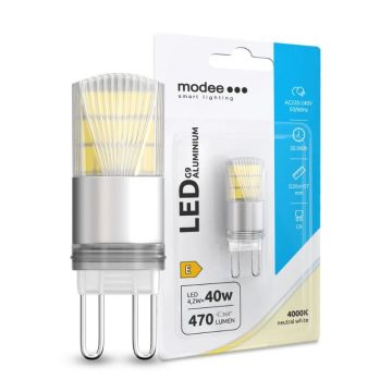 100x Modee LED Steeklamp G9 | 4.2W 4000K 840 470Lm | 300°