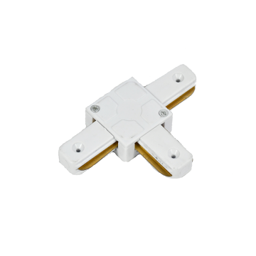 VNL 1-Fase Rail T-Vorm Connector Wit 