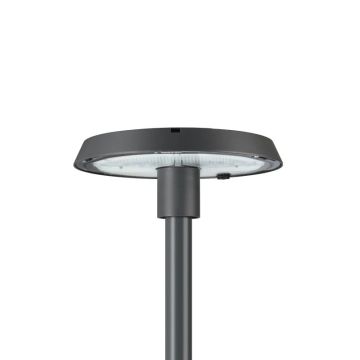 Philips LED Mastarmatuur | 9.3W 4000K 1078lm 740 | Ø76mm Grijs IP66 DALI Dimbaar | TownTune